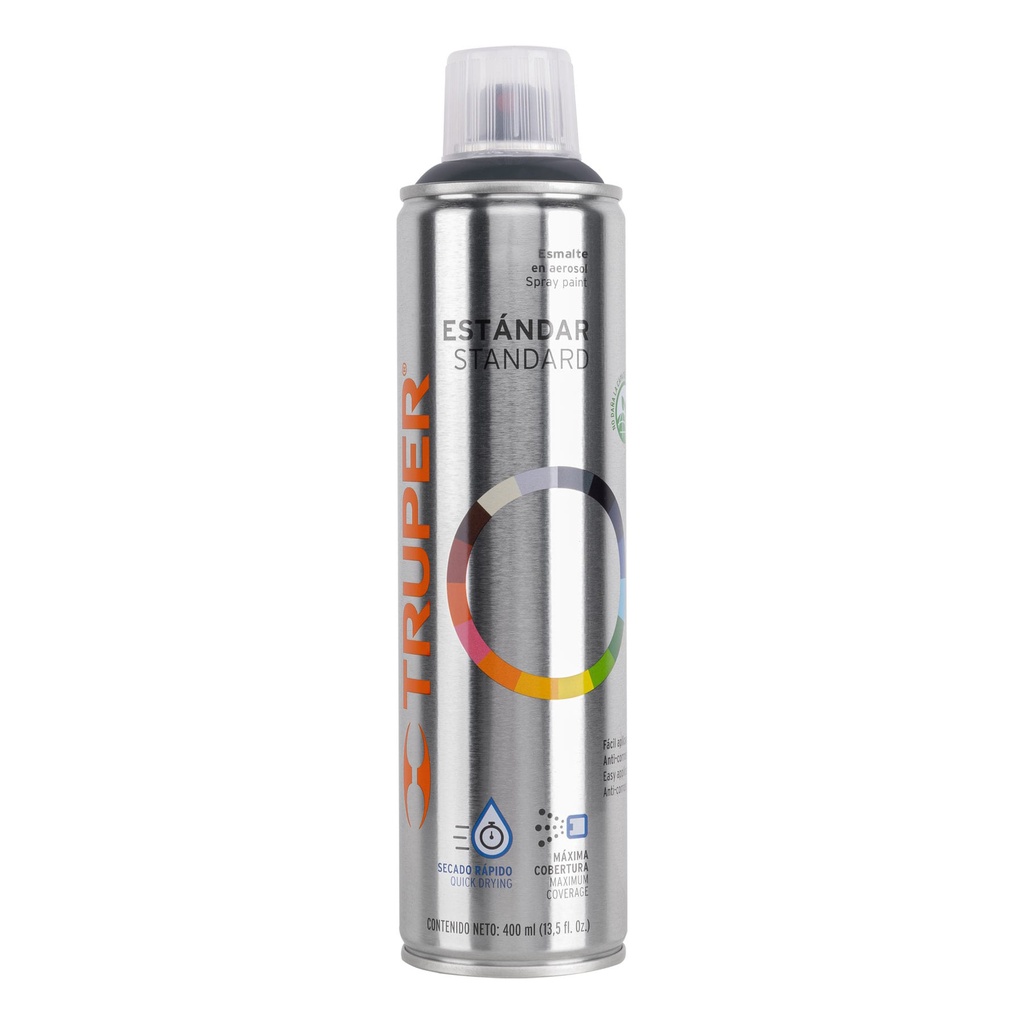 Pintura en aerosol de 400 ml gris oscuro