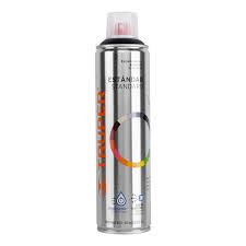 Pintura en aerosol de 400 ml negro mate