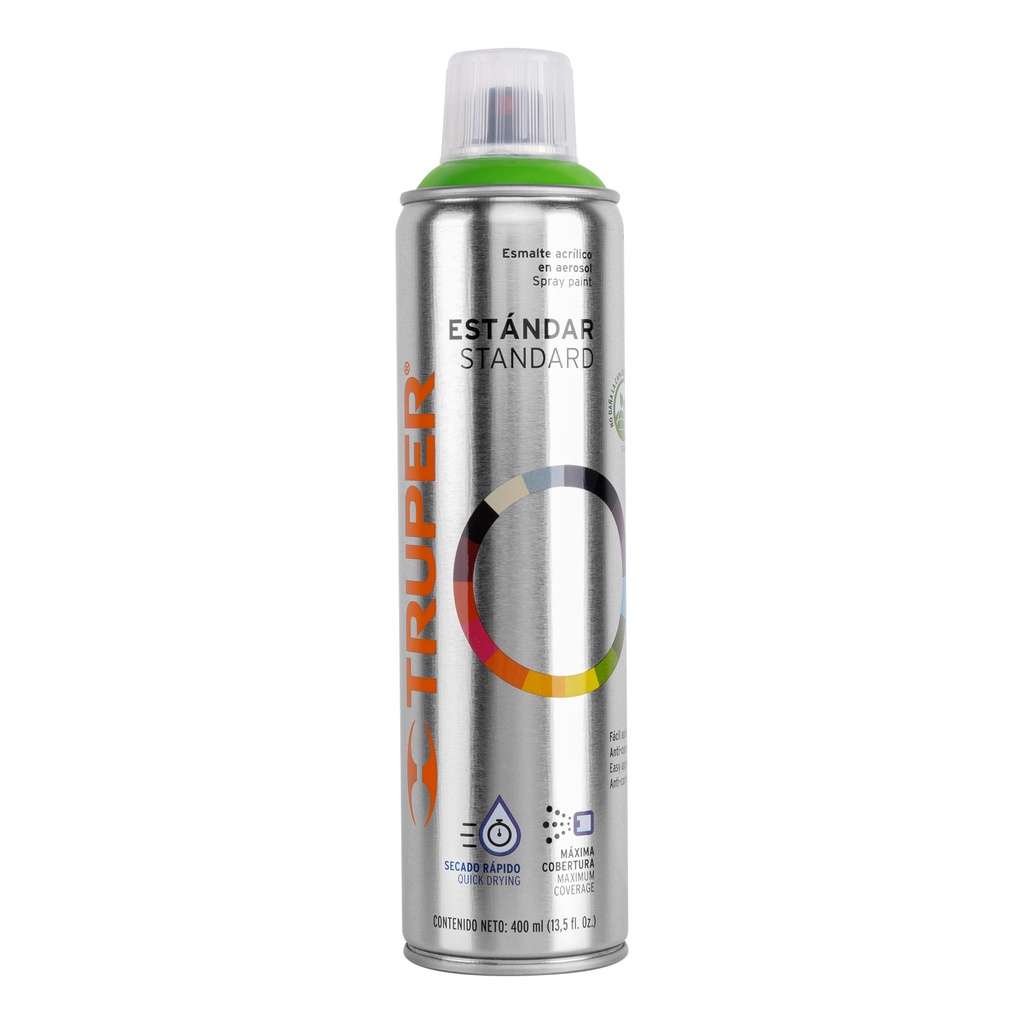 Pintura en aerosol de 400 ml verde manzana