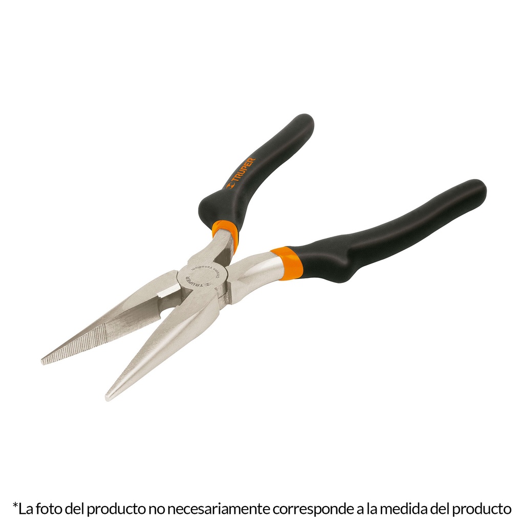 Pinza de punta y corte de 7" con mango pvc