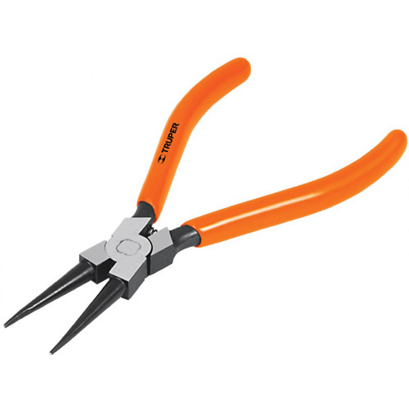 Pinza para cerrar anillos de retencion de 7"