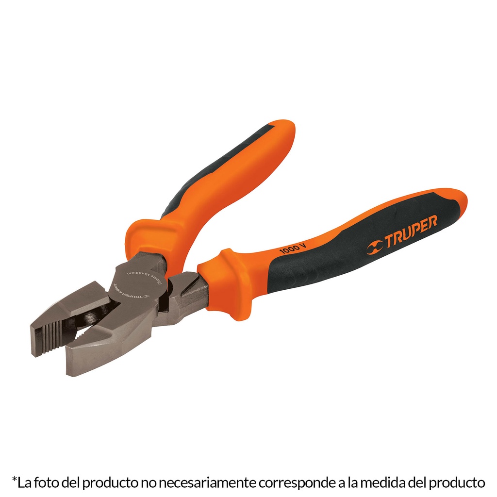 Pinza para electricista de 9" con mango comfort 