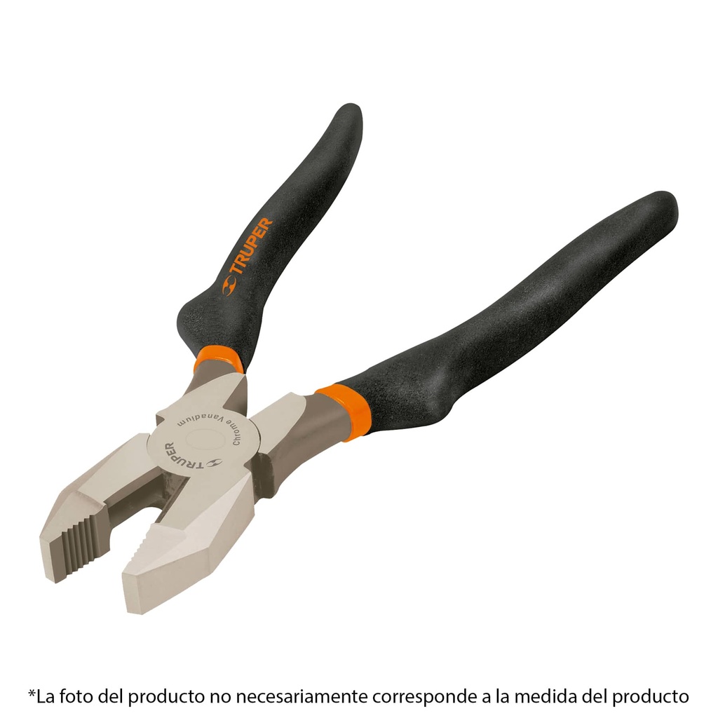 Pinza para electricista de 9" con mango pvc