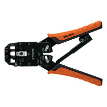 Pinza ponchadora de 3 módulos