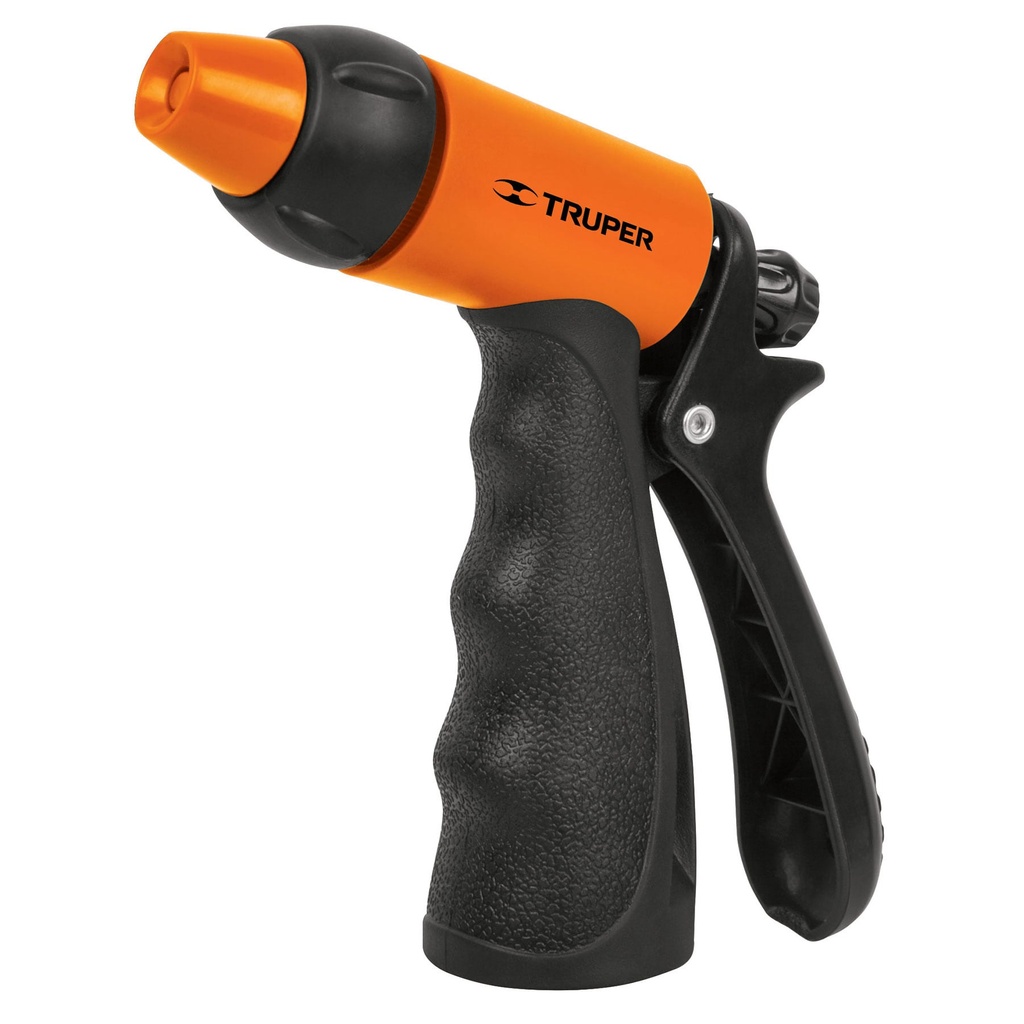Pistola para riego plastica de 2 funciones con recubrimiento