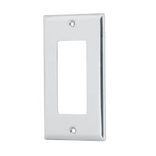Placa de 1 modulo acero inoxidable classic