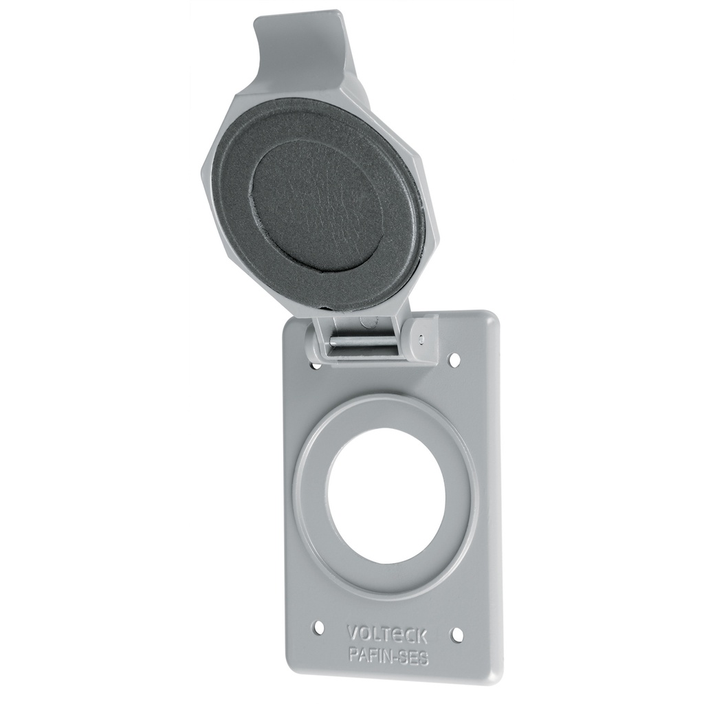 Placa fs sencilla para interperie con cubierta