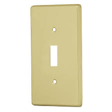 Placa para interrutor vertical de aluminio