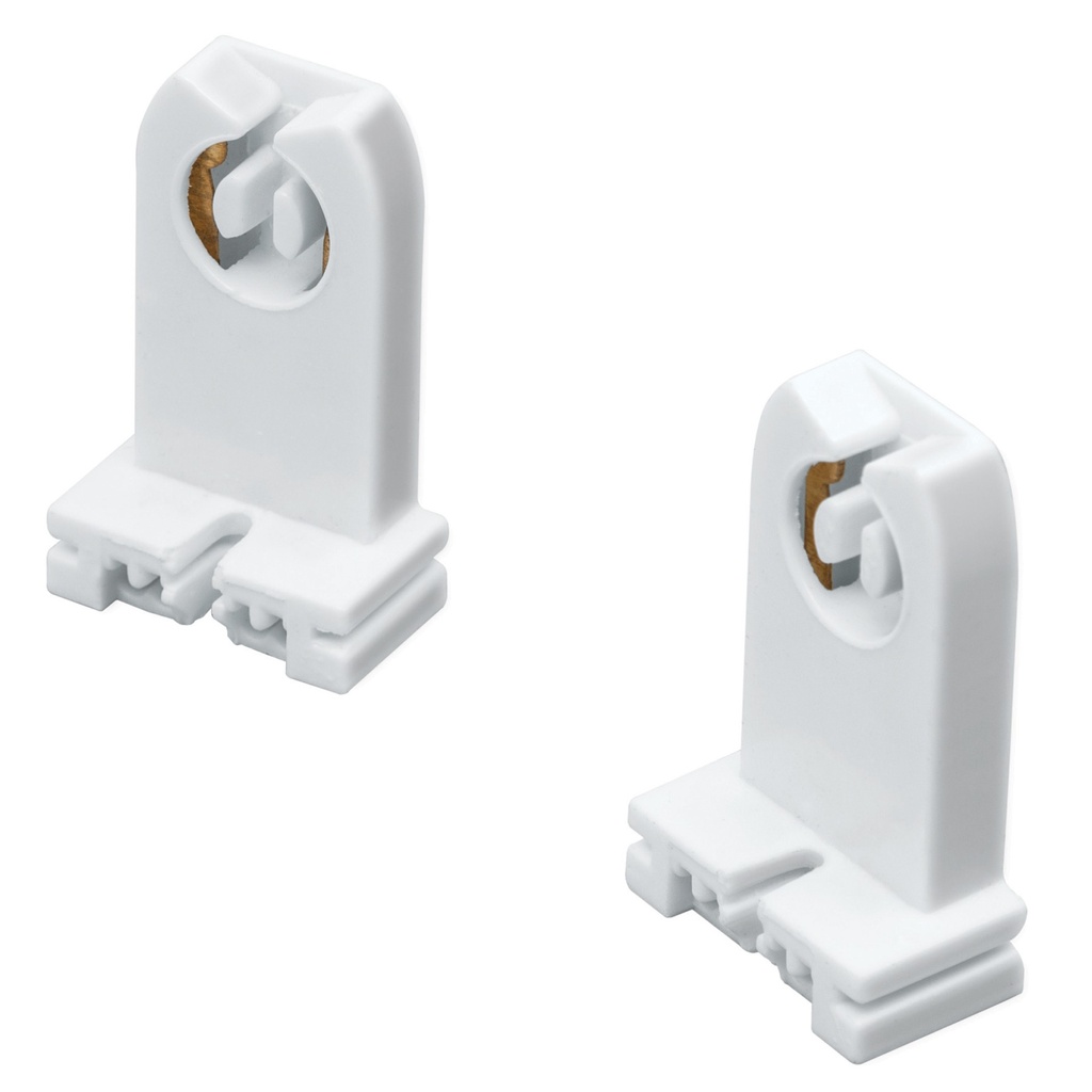 Portalamparas para tubo led y fluorecente base g13