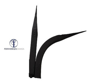 Punta escuadra lisa de 1/2" x 13 cm (PUFLE-102)