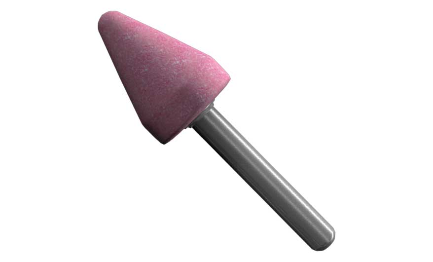 Punta montada con barreno de 1/4" tipo a-5