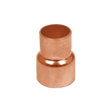 Reduccion de cobre tipo bushing de 3/4" x 1/2"