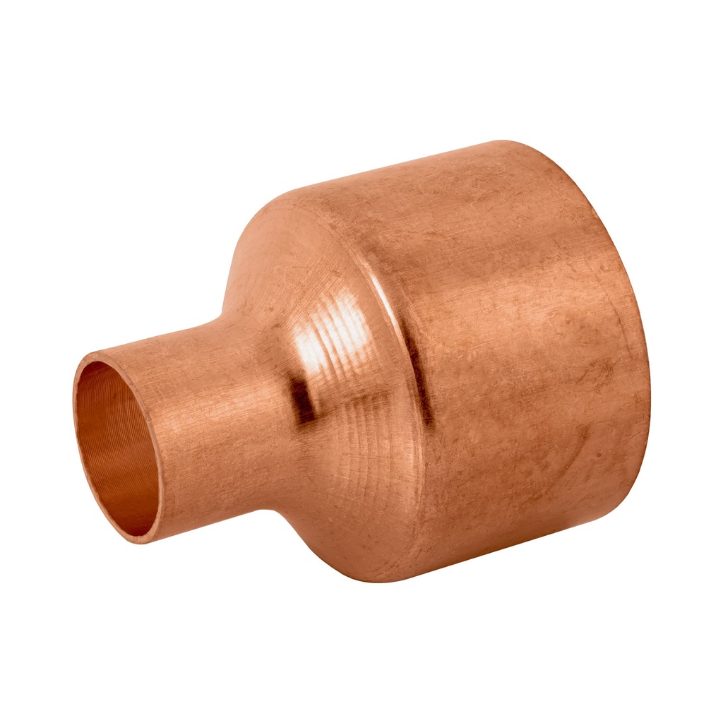 Reduccion de cobre tipo campana de 1/4" x 3/4"