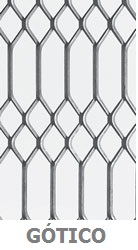 Rejacero 4'X8' para barandal tipo gotico