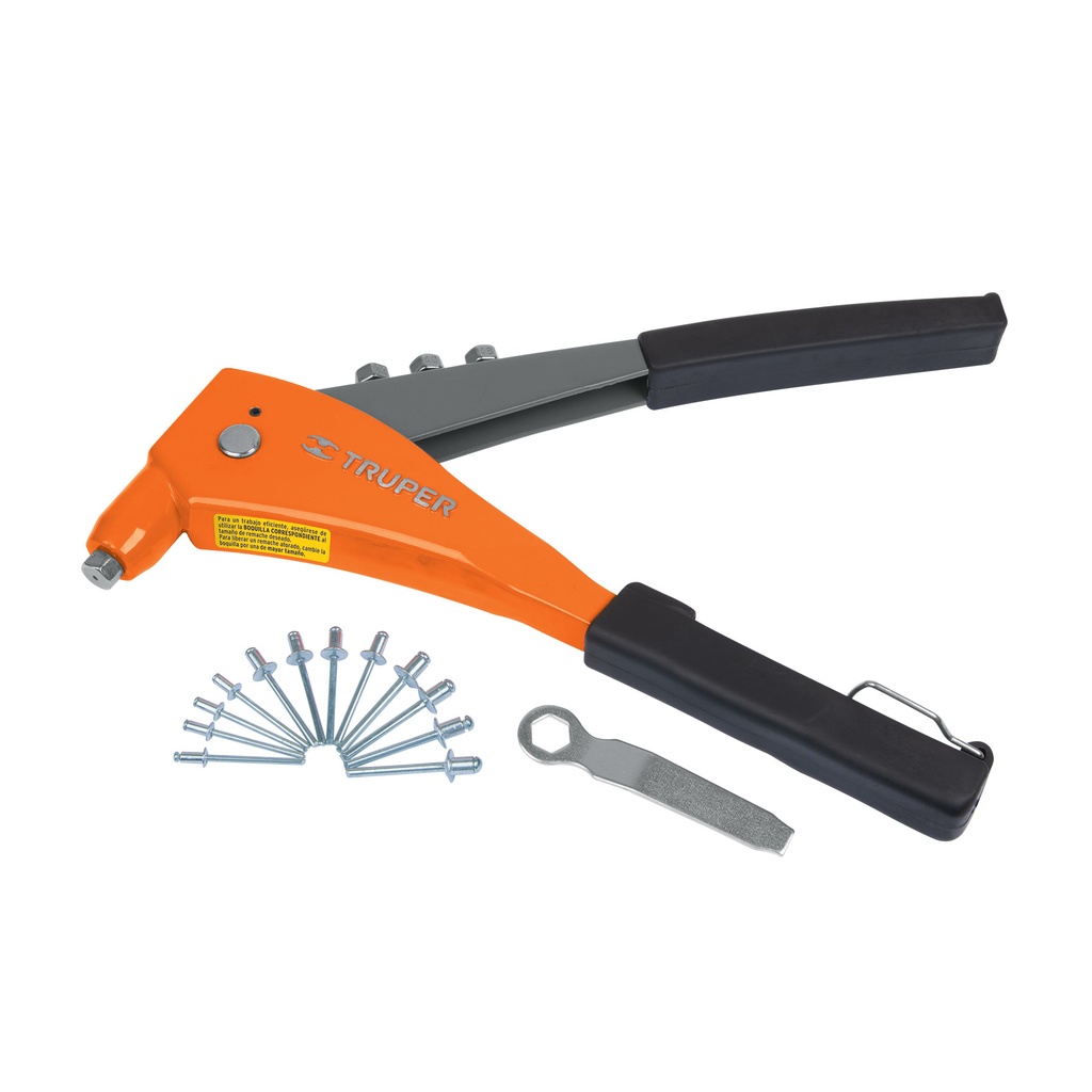 Remachadora de 10" profesional con remaches