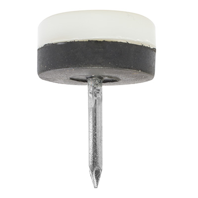 Resbalon con clavo y goma de 22 mm