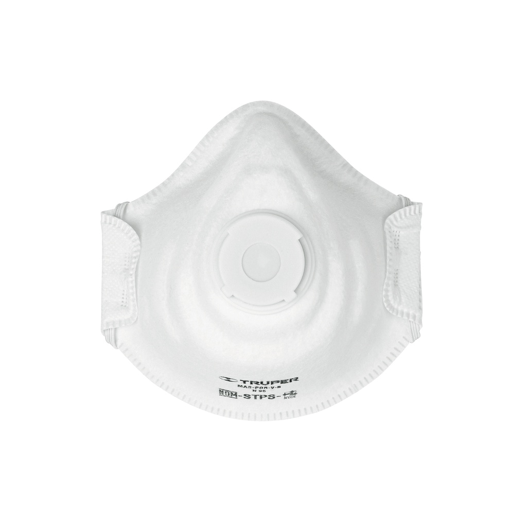 Respirador n95 con valvula para polvos y particula