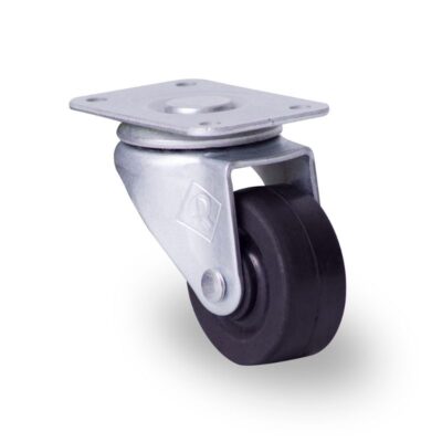 Rodaja tipo estandar placa giratoria galvanizada de 1 5/8"