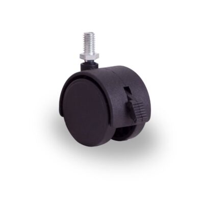 Rodaja tipo yoyo espiga roscable plastica de 2" (HY516)