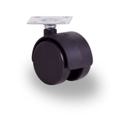 Rodaja tipo yoyo placa giratoria plastica de 1 5/8"