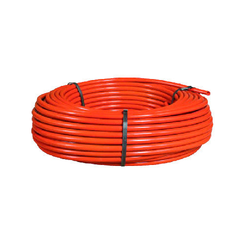 Rollo de 100 mts de poliducto naranja 1/2"