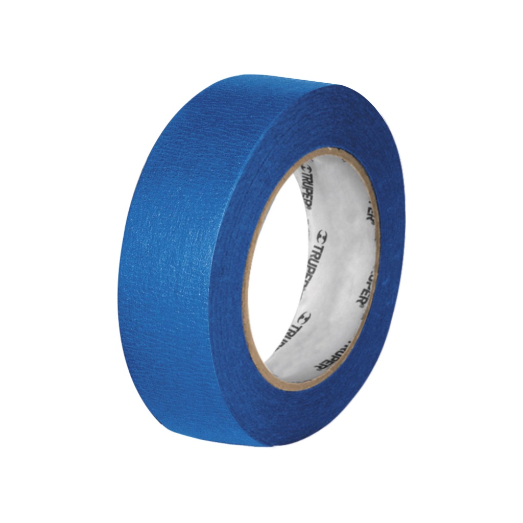Rollo de cinta masking tape de 1 1/2" x 50 mts azul