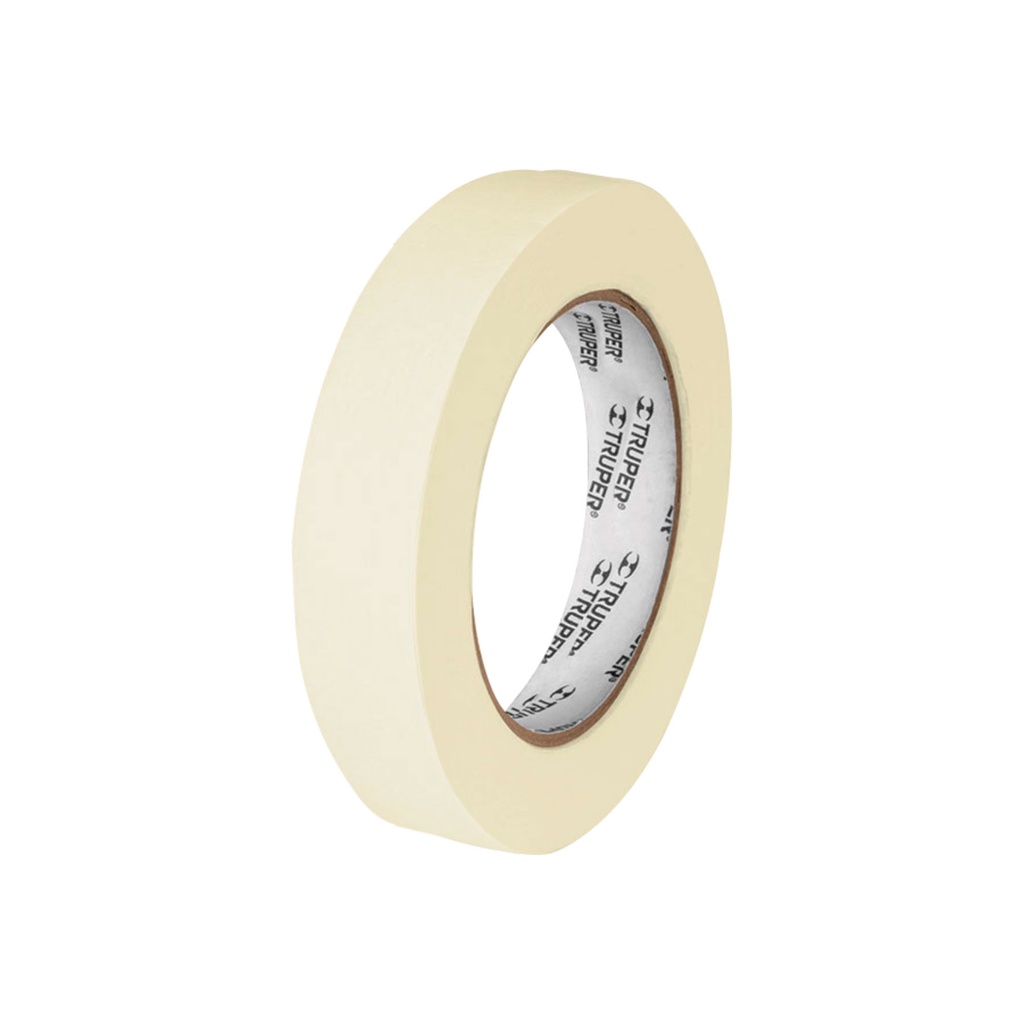 Rollo de cinta masking tape de 1" x 50 mts