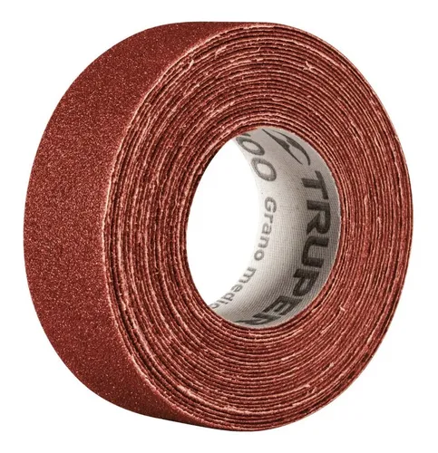Rollo de lija para plomero grano 100 de 1" x 5 mts