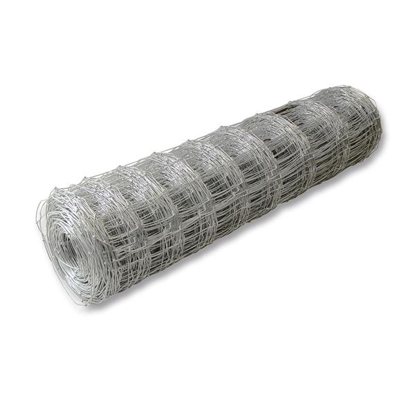 Rollo de malla ganadera acero galvanizado 1.40 x 50 mts