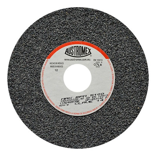 Rueda para esmeril de 6" acabado burdo grano 24 (AUS14)