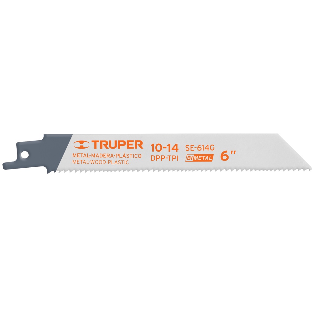 Seguetas sierra sable de 6" 10-14 dpp uso general