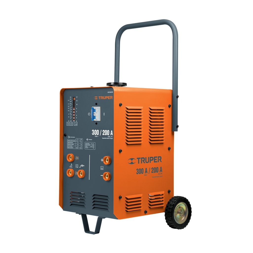 Soldadora arco electrica corriente alterna 300-200 amp