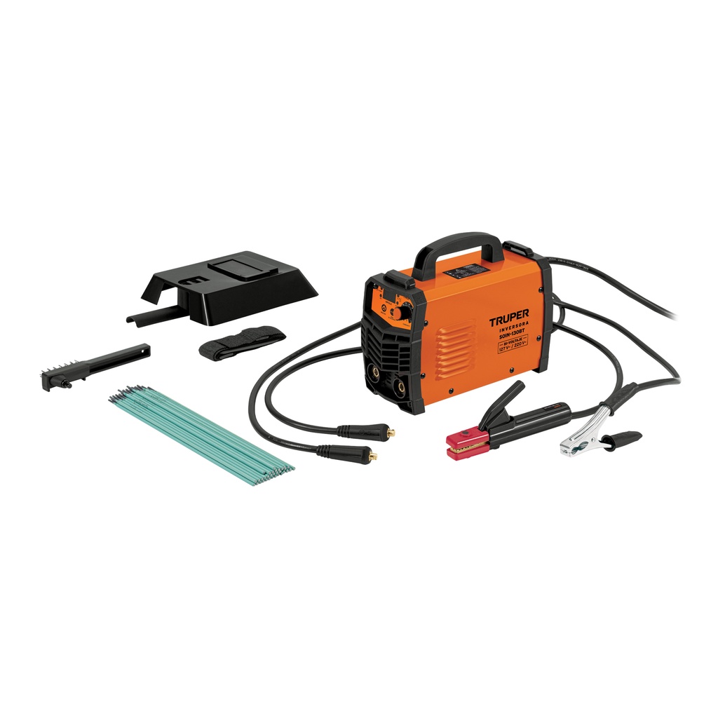 Soldadora inversora de 130 amp y 120 v/220 v truper