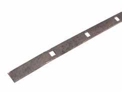 Solera perforada para cuadrado de 1/2" de 12 cm a 3 mts (SOLER030L)