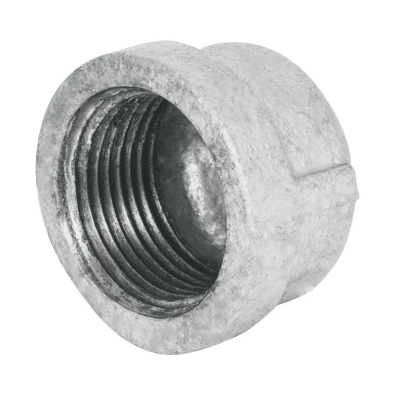 Tapon capa galvanizado 1/2"
