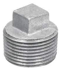 Tapon macho galvanizado 1"