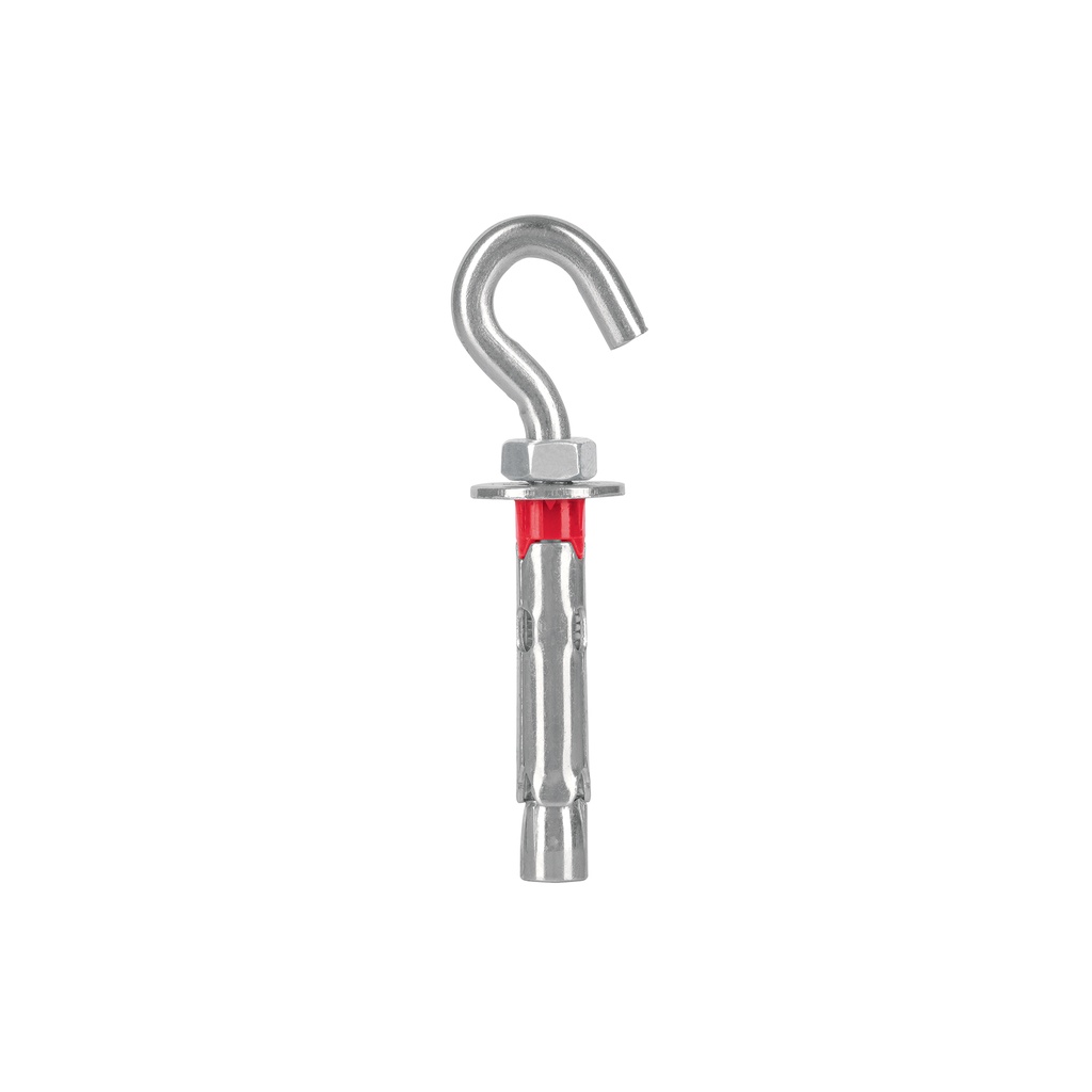 Taquete expansor con armella abierta de 3/8"