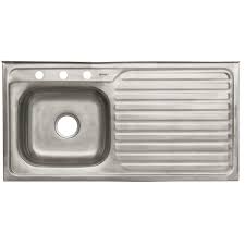 Tarja de sobreponer doble tina izquierda 100 cm x 50 cm