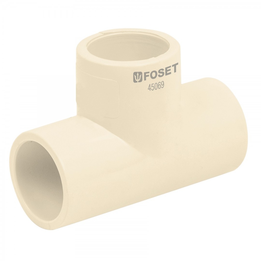 Tee de cpvc de 3/4"