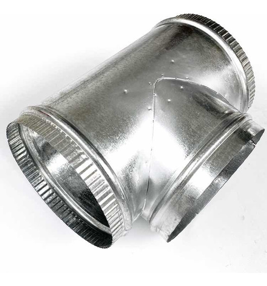 Tee de lamina galvanizado 3" C-28