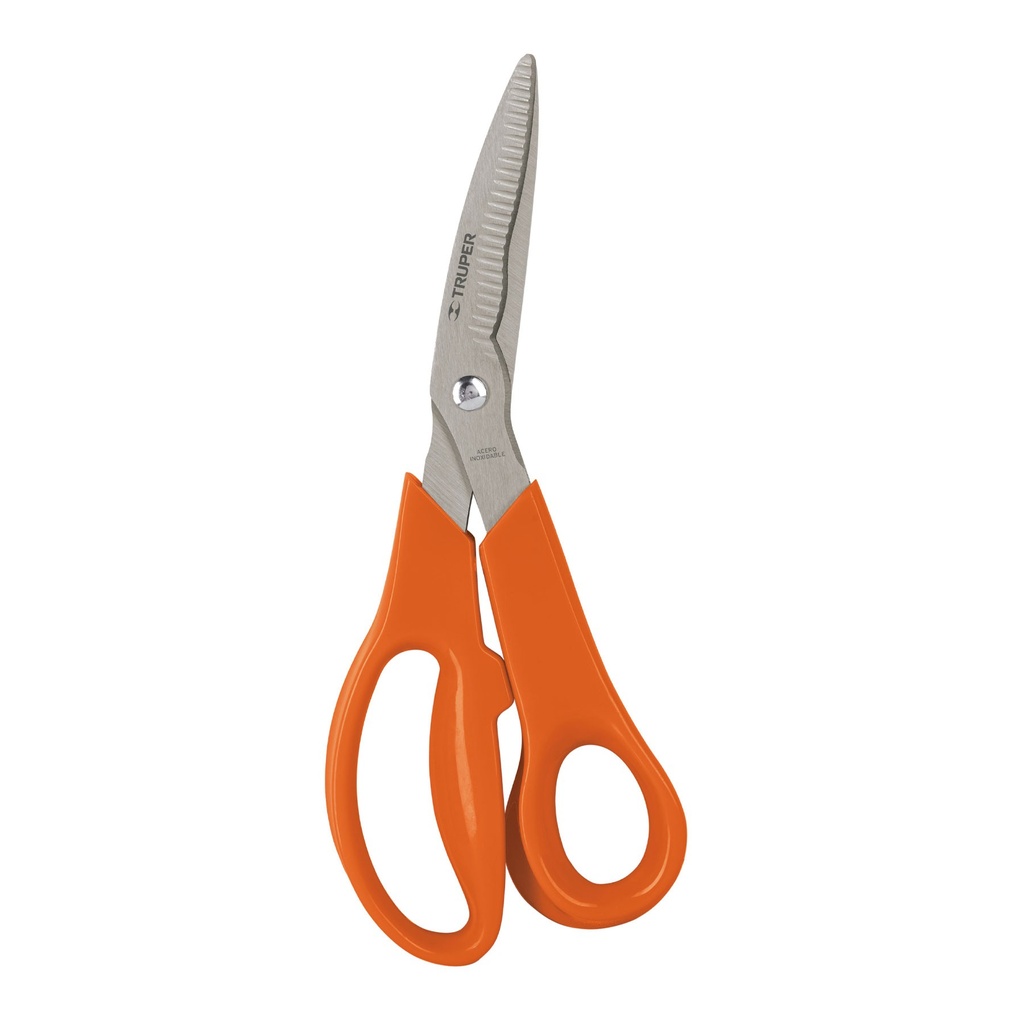 Tijera multiusos de 8" cuchillas dentadas