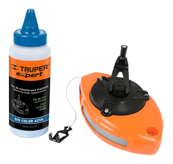 Tiralineas metálico de 30 mts uso rudo