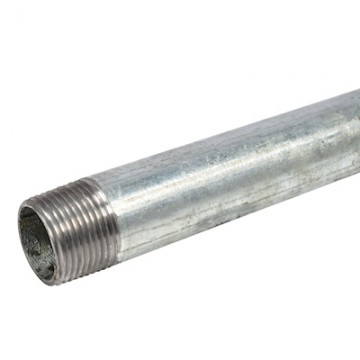 Tubo galvanizado con rosca nx de 3/4"