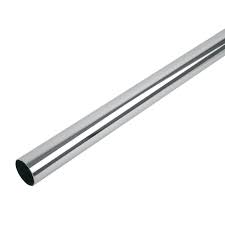Tubo redondo para closet de acero cromado 1" x 3 mts