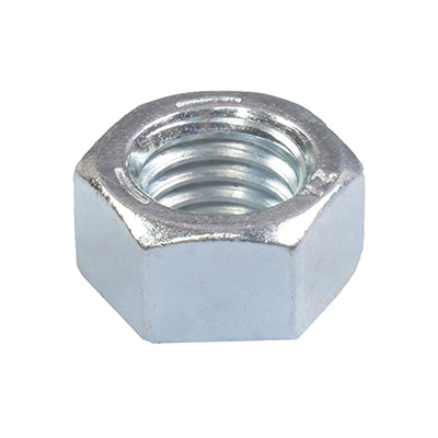 Tuerca hexagonal galvanizada de 1"