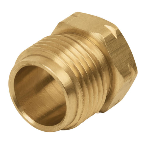 Tuerca izquierda de latón 7/8"