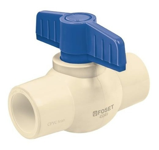 Valvula cpvc tipo esfera de 1"