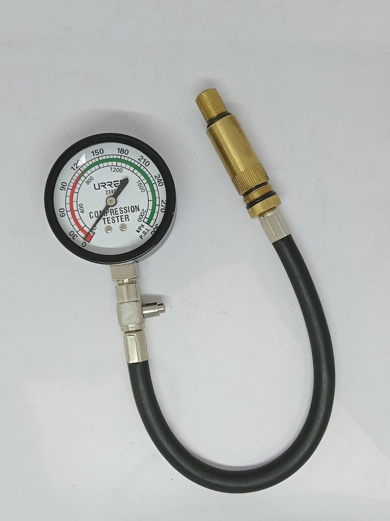 Verificador de compresion de pistones.