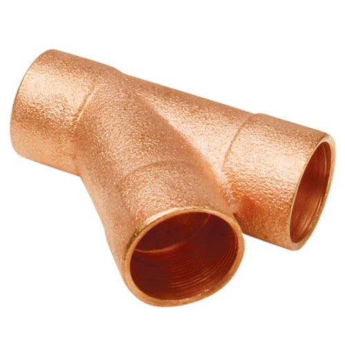 Yee de cobre de 1/2"