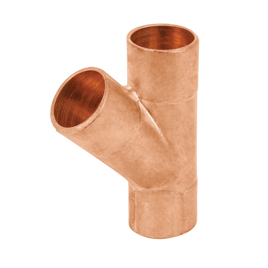 Yee de cobre de 3/4"